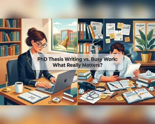 PhD Thesis Writing vs. Busy Work: What Really Matters?